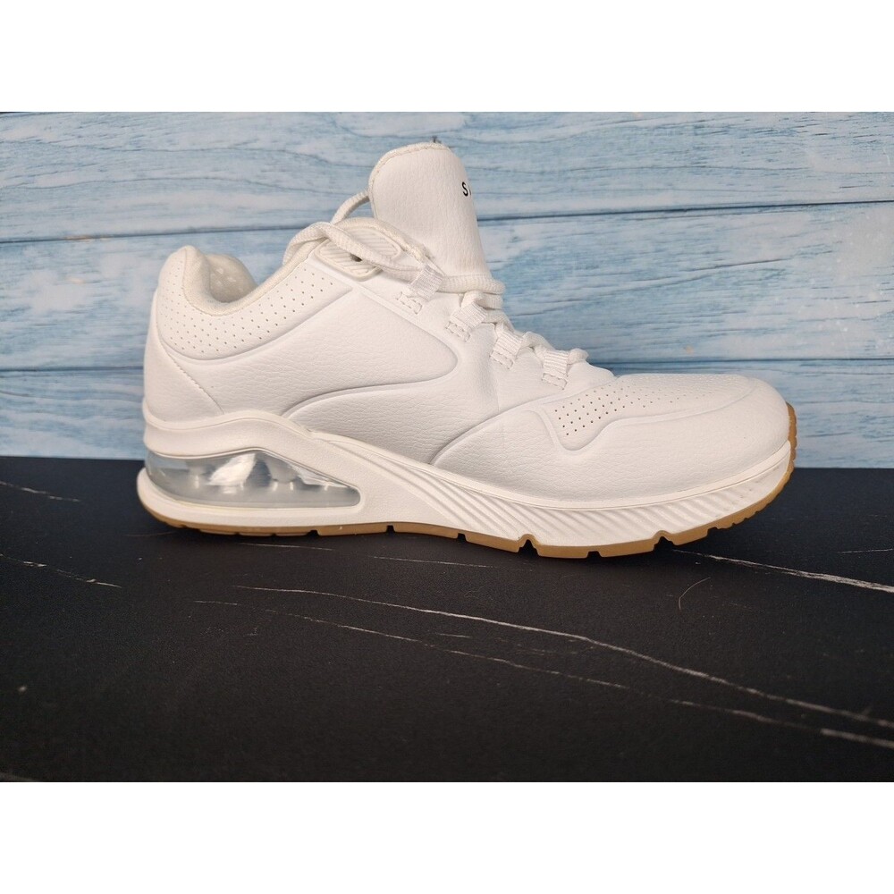 Skechers Uno Stand On Air Women's White Athletic Shoes 73690 Sz 6 - Picture 6 of 16